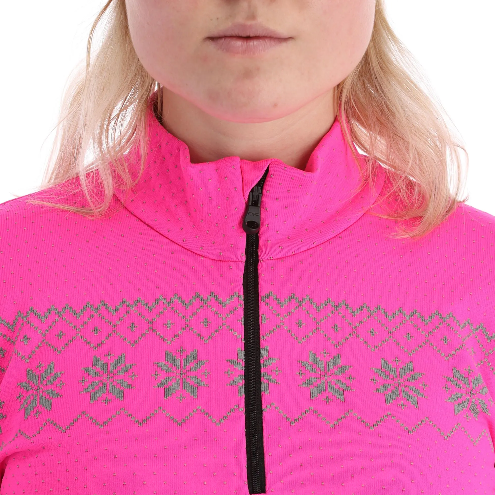 CMP, 7H96146 Pull De Ski Femmes Fluo Violet 6 CMP, 7H96146 Pull De Ski Femmes Fluo Violet – Image 4