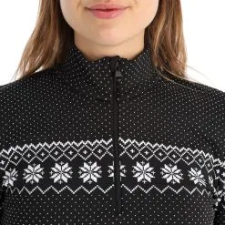 CMP, 7H96146 Pull De Ski Femmes Noir -ColourWear Soldes cmp 7h96146 ga ski pully dames zwart 22cmpxx159v2 BI 05