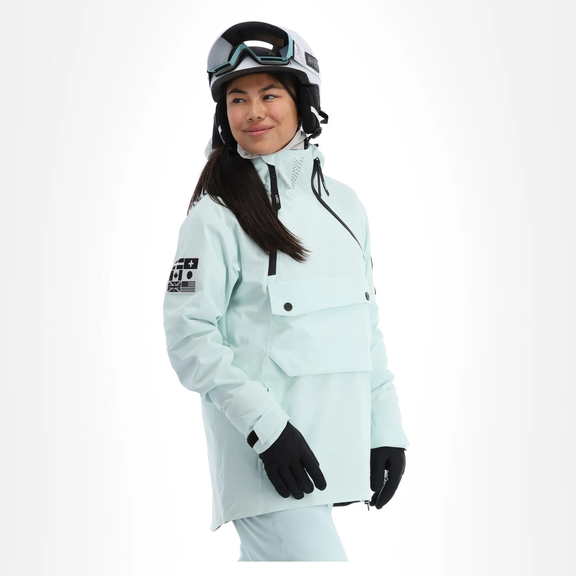 ColourWear, Cake 2.0 Jackorak Veste De Ski Femmes Light Turquoise Bleu 2 ColourWear, Cake 2.0 Jackorak Veste De Ski Femmes Light Turquoise Bleu