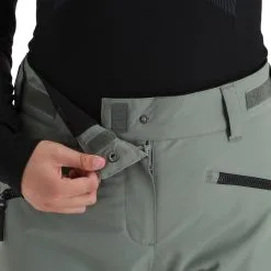 ColourWear, Cork Pant Pantalon De Ski Femmes Grey Vert -ColourWear Soldes colourwear cork pant ba skibroek gevoerd dames grey groen 22colou111v5 BI 05