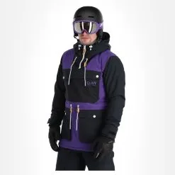 ColourWear, Essential Anorak Anorak D'hiver Hommes Violet -ColourWear Soldes colourwear essential anorak af anorak heren paars 22colou104v1 BI 04