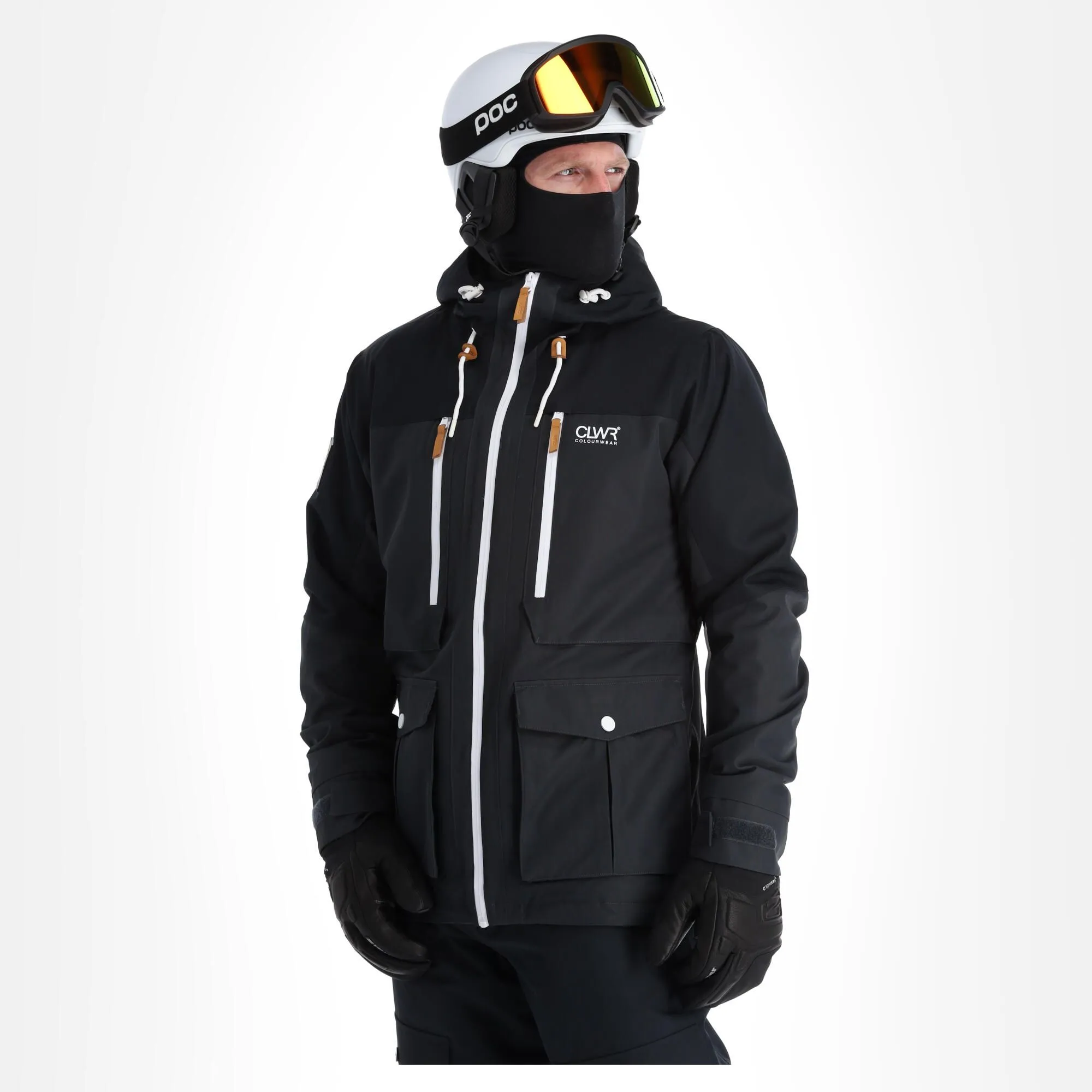 ColourWear, Falk Jacket Veste De Ski Hommes Antracithe Gris 3 ColourWear, Falk Jacket Veste De Ski Hommes Antracithe Gris