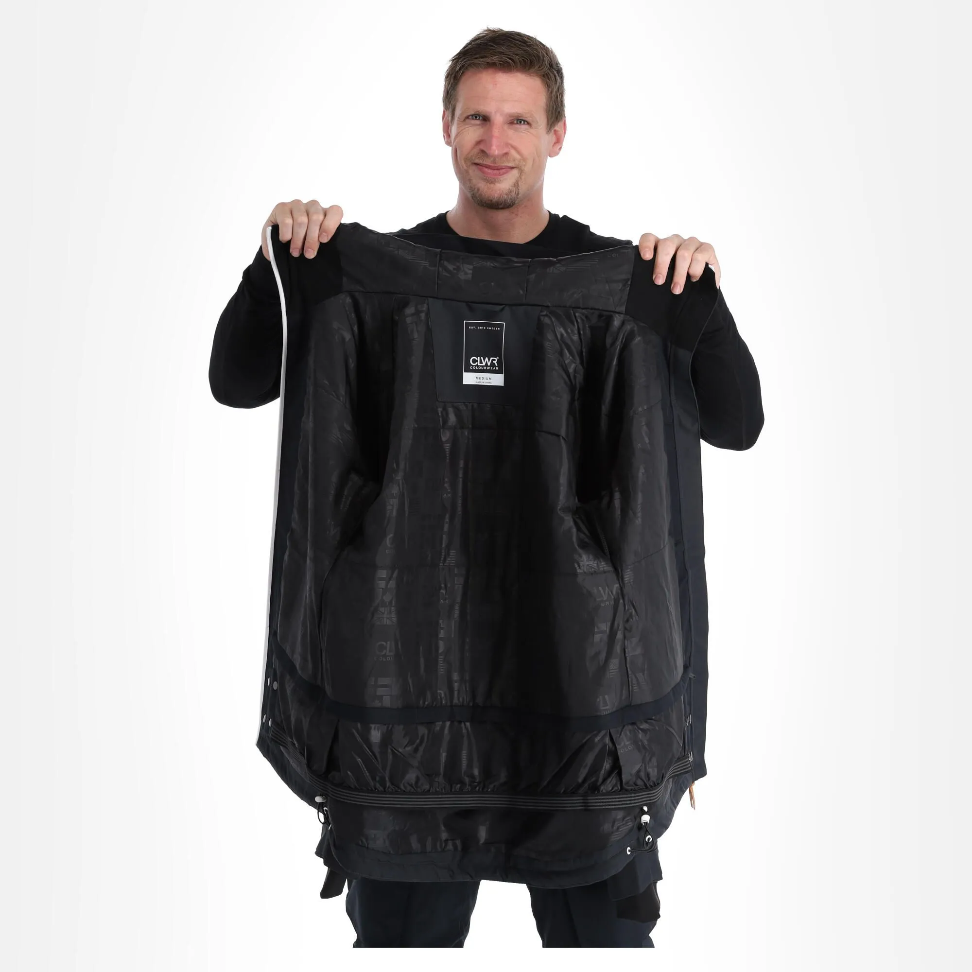 ColourWear, Falk Jacket Veste De Ski Hommes Antracithe Gris 7 ColourWear, Falk Jacket Veste De Ski Hommes Antracithe Gris – Image 5