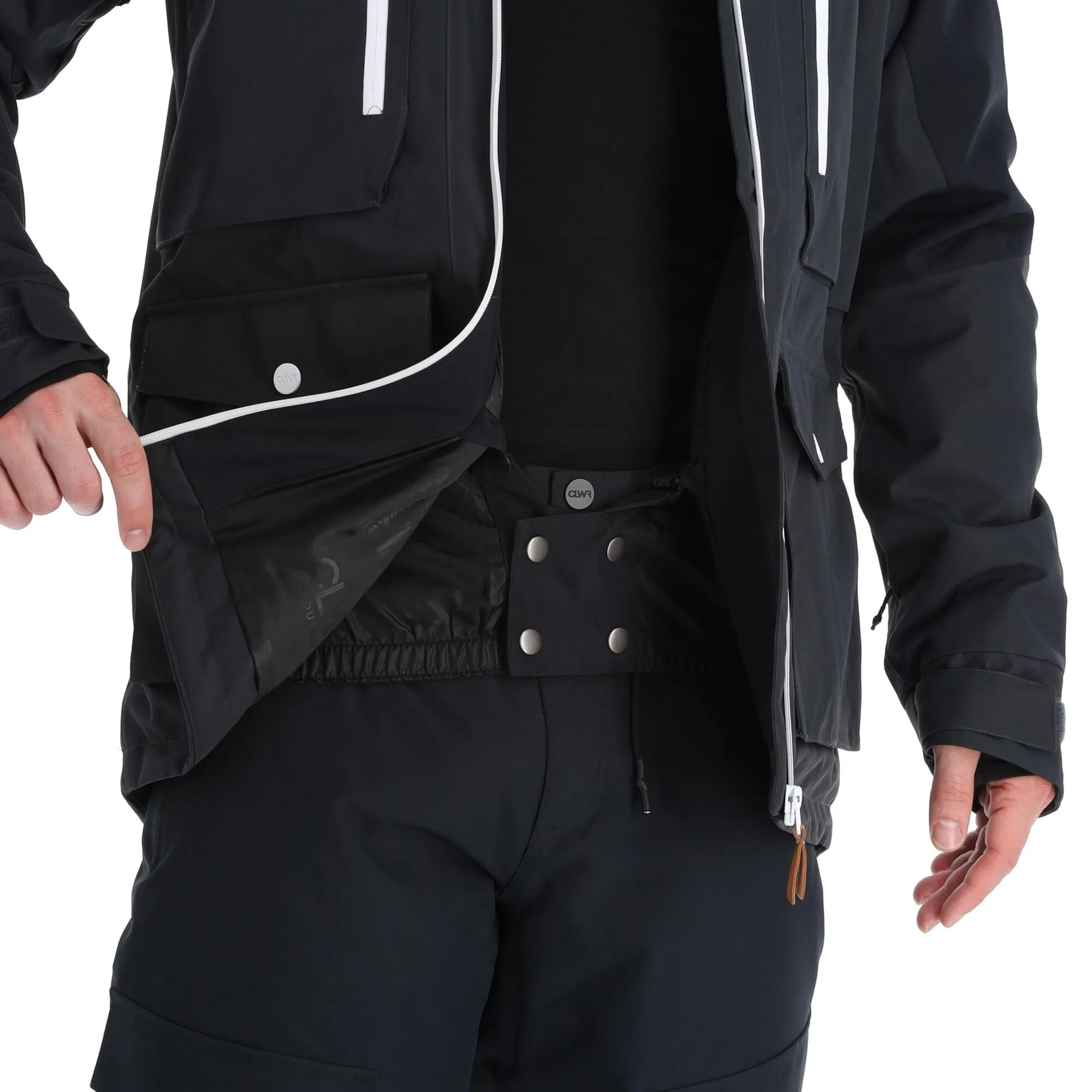 ColourWear, Falk Jacket Veste De Ski Hommes Antracithe Gris 10 ColourWear, Falk Jacket Veste De Ski Hommes Antracithe Gris – Image 8