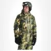 ColourWear, Falk Jacket Veste De Ski Hommes Camo Olive Vert -ColourWear Soldes colourwear falk jacket aa jas gevoerd heren camo olive groen 22colou101v4 BI 02