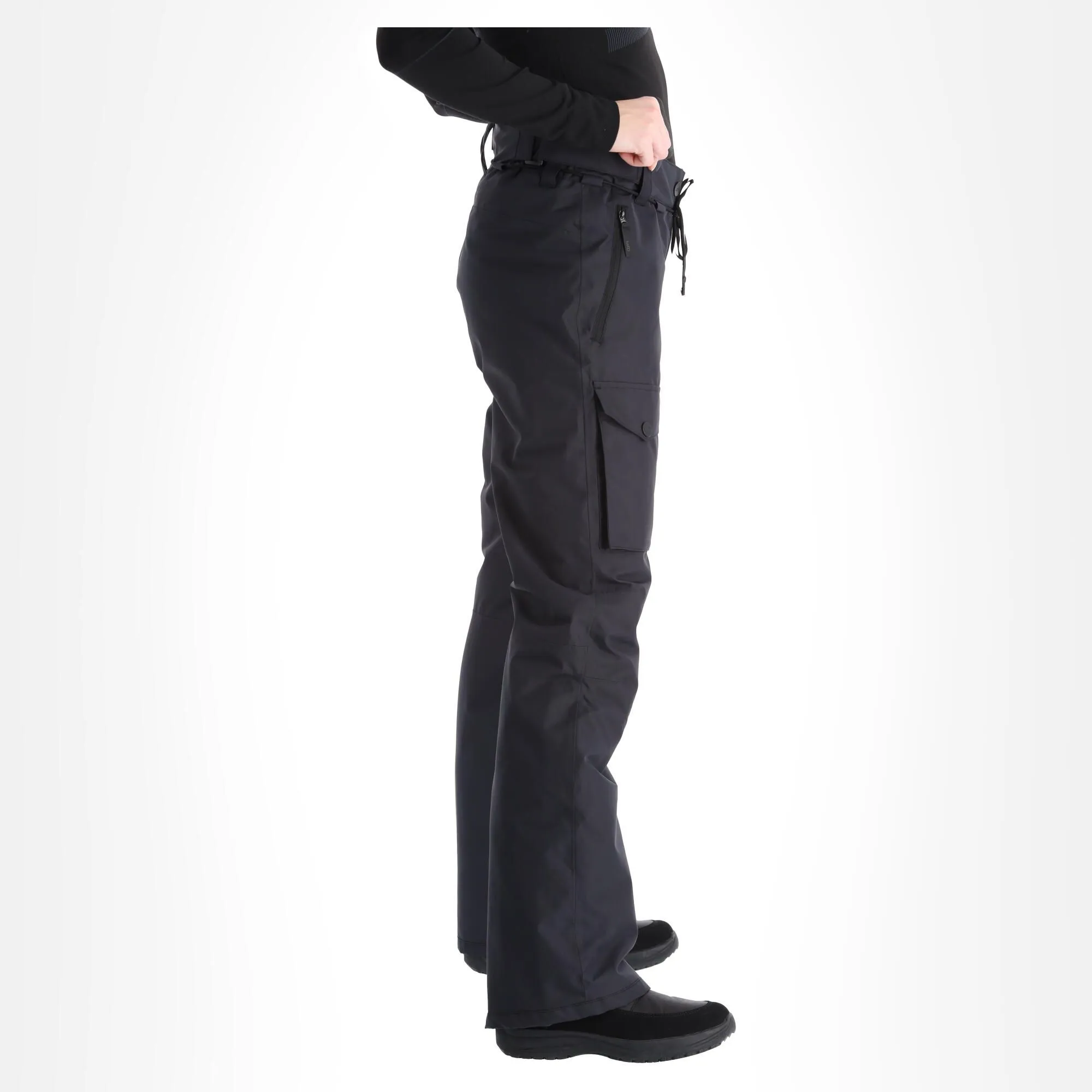 ColourWear, Fine Pantalon De Ski Regular Fit Femmes Noir 5 ColourWear, Fine Pantalon De Ski Regular Fit Femmes Noir – Image 3