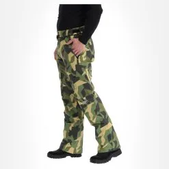 ColourWear, Flight Pants Pantalon De Ski Hommes Camo Olive Vert -ColourWear Soldes colourwear flight pants ba skibroek gevoerd heren camo olive 22colou107v3 BI 04