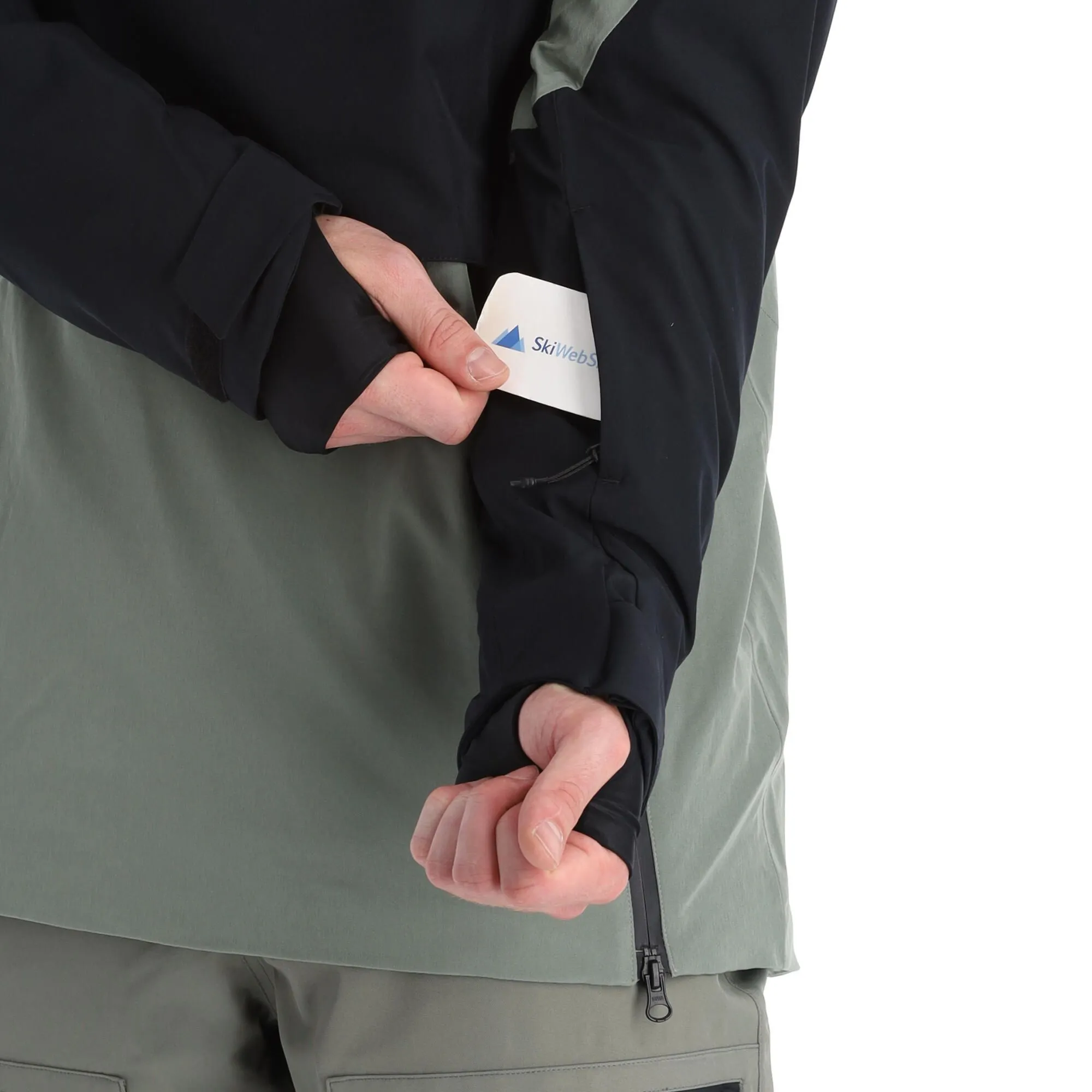 ColourWear, Foil Anorak Anorak D'hiver Hommes Grey Vert 10 ColourWear, Foil Anorak Anorak D'hiver Hommes Grey Vert – Image 8