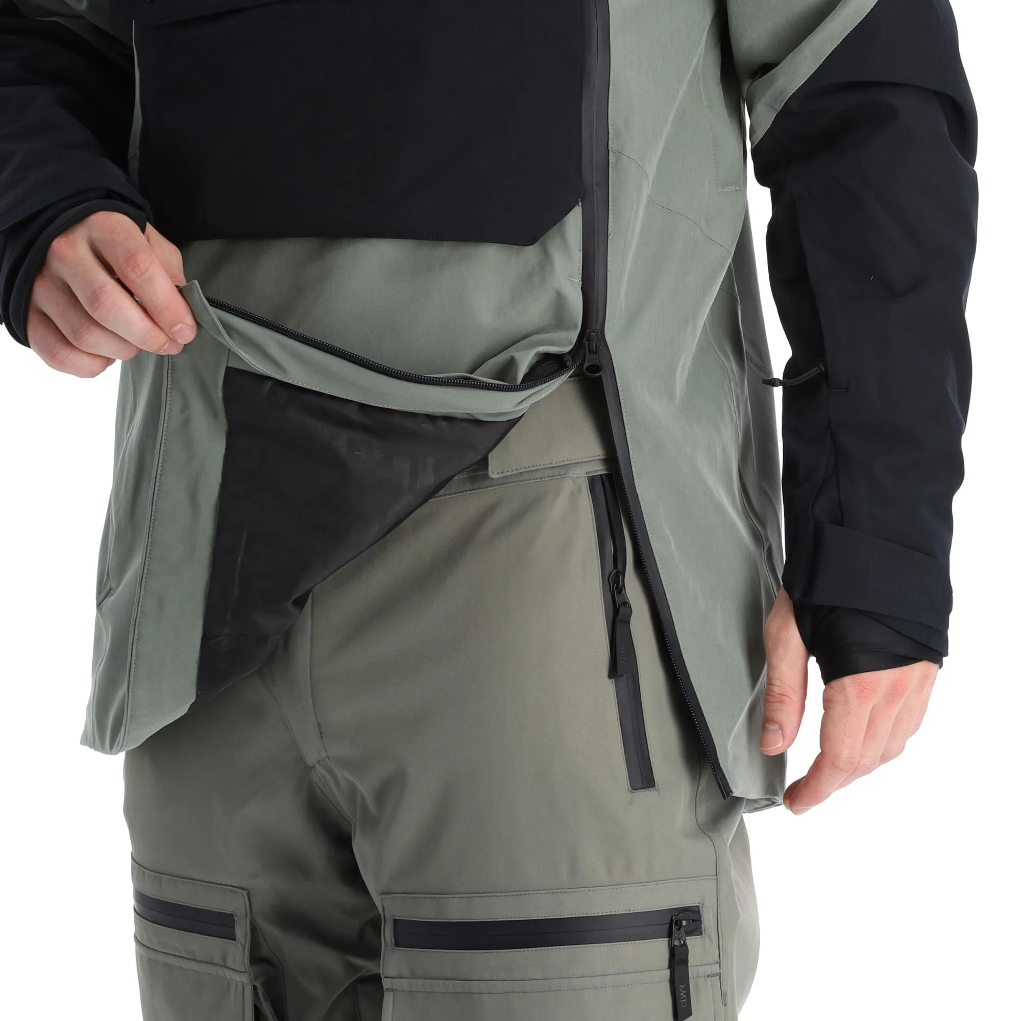 ColourWear, Foil Anorak Anorak D'hiver Hommes Grey Vert 12 ColourWear, Foil Anorak Anorak D'hiver Hommes Grey Vert – Image 10