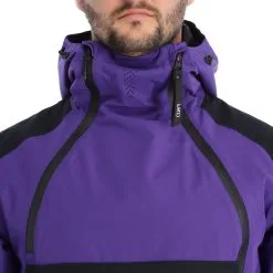 ColourWear, Foil Anorak Anorak D'hiver Hommes Violet 17 ColourWear, Foil Anorak Anorak D'hiver Hommes Violet -ColourWear Soldes colourwear foil anorak af anorak heren paars 22colou103v2 BI 07