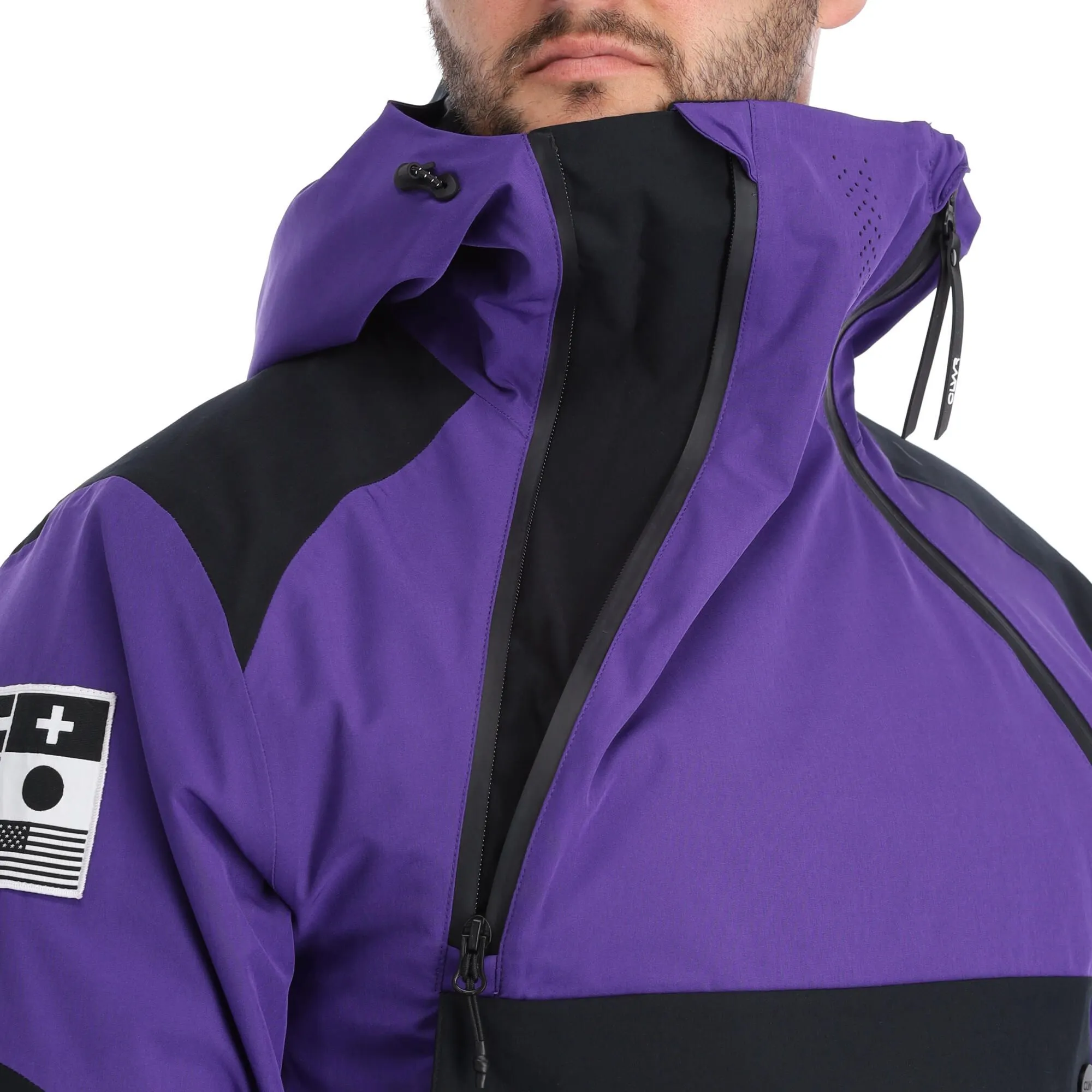 ColourWear, Foil Anorak Anorak D'hiver Hommes Violet 9 ColourWear, Foil Anorak Anorak D'hiver Hommes Violet – Image 7