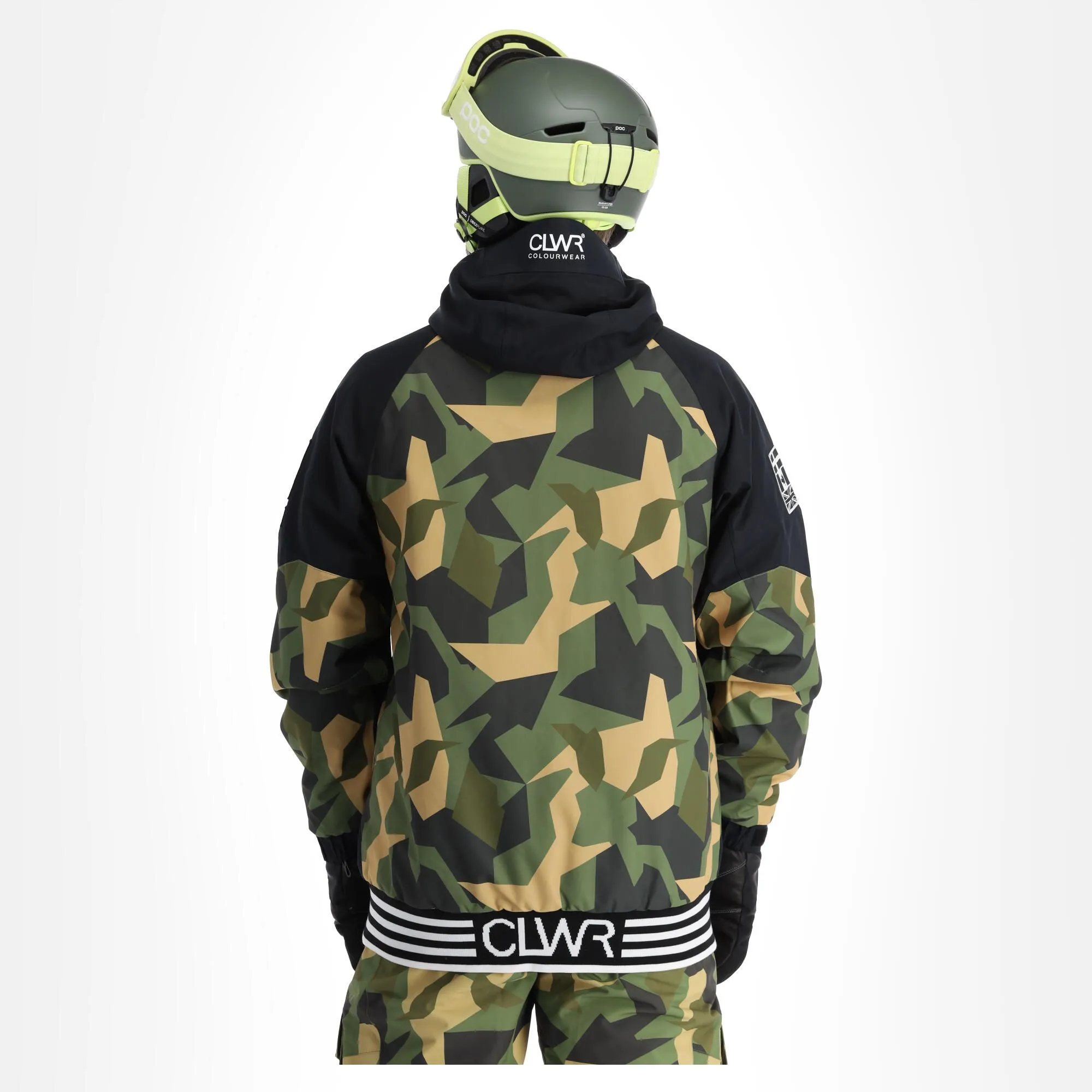 ColourWear, League Jkt Veste De Ski Hommes Camo Olive Vert 4 ColourWear, League Jkt Veste De Ski Hommes Camo Olive Vert – Image 2