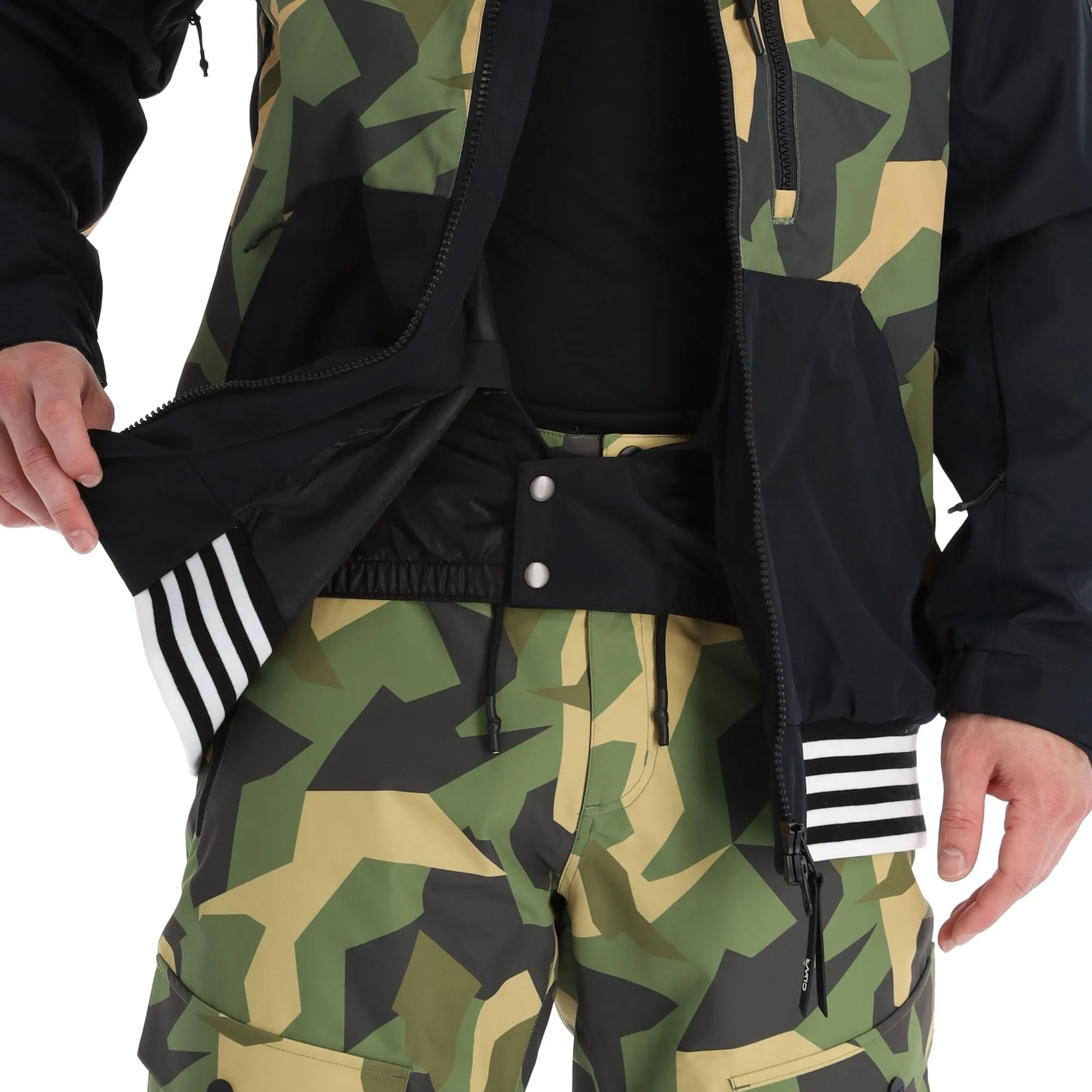 ColourWear, League Jkt Veste De Ski Hommes Camo Olive Vert 10 ColourWear, League Jkt Veste De Ski Hommes Camo Olive Vert – Image 8