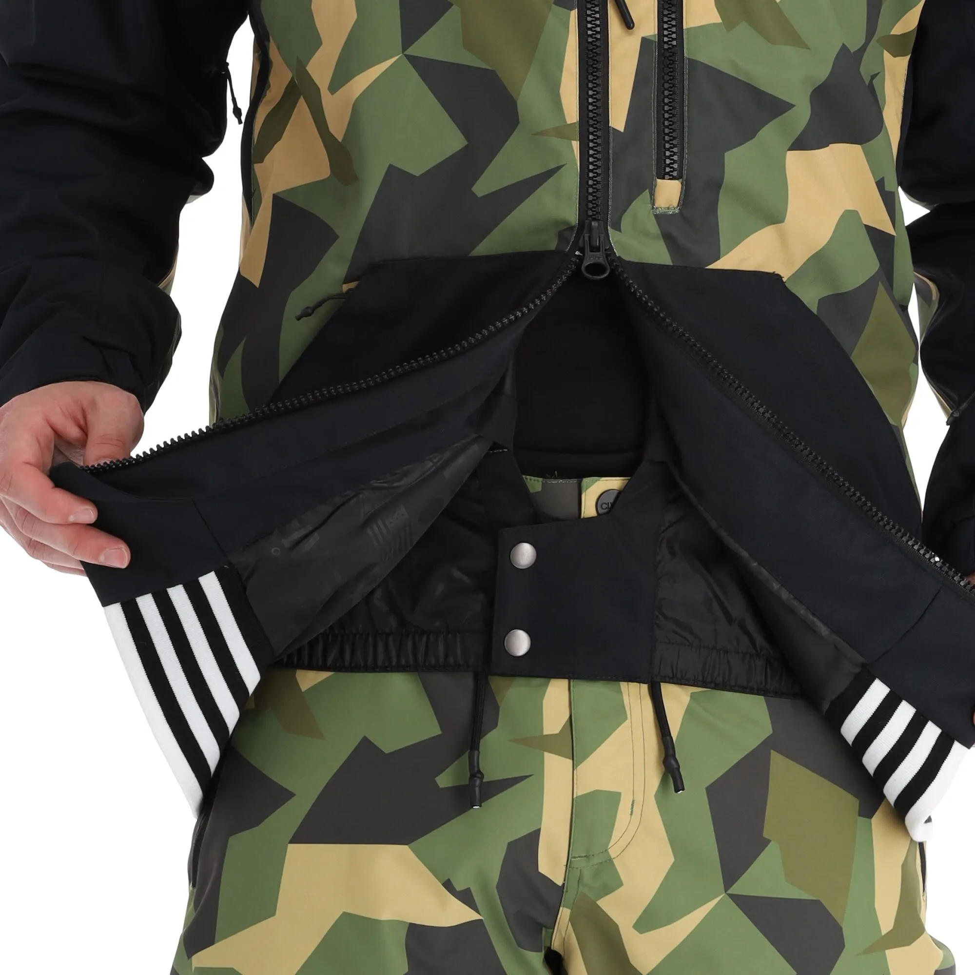 ColourWear, League Jkt Veste De Ski Hommes Camo Olive Vert 11 ColourWear, League Jkt Veste De Ski Hommes Camo Olive Vert – Image 9