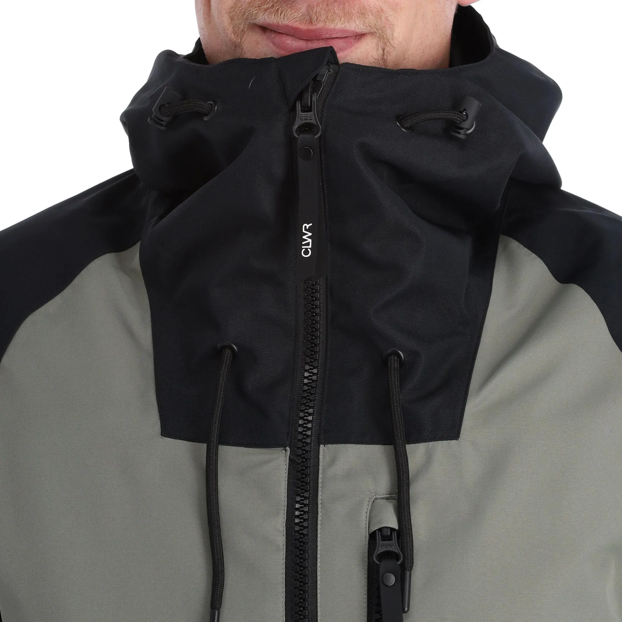 ColourWear, League Jkt Veste De Ski Hommes Grey Vert 8 ColourWear, League Jkt Veste De Ski Hommes Grey Vert – Image 6