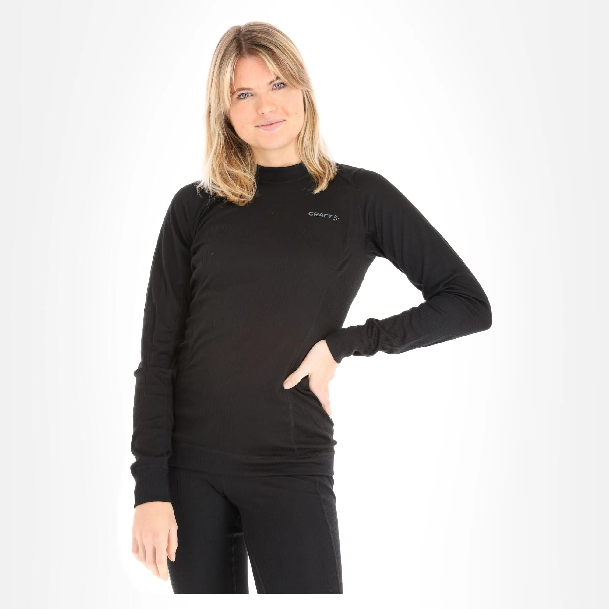 Craft, Core Dry Baselayer Set W Thermodurcissable Femmes Noir 4 Craft, Core Dry Baselayer Set W Thermodurcissable Femmes Noir – Image 2
