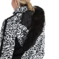 Dare 2b X Julien Macdonald, Mastery Veste De Ski Femmes Blurred Animal Print Blanc -ColourWear Soldes dare 2b x julien macdonald mastery aa jas gevoerd dames blurred 22dare2162v3 BI 10