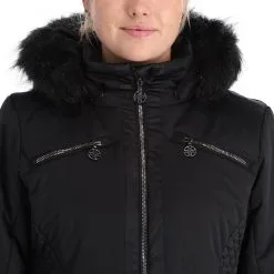Dare 2b X Julien Macdonald, Mastery Veste De Ski Femmes Noir -ColourWear Soldes dare 2b x julien macdonald mastery aa jas gevoerd dames zwart 22dare2162v2 BI 07