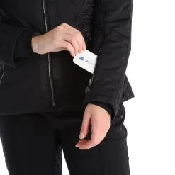 Dare 2b X Julien Macdonald, Mastery Veste De Ski Femmes Noir -ColourWear Soldes dare 2b x julien macdonald mastery aa jas gevoerd dames zwart 22dare2162v2 BI 08