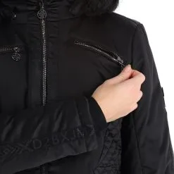 Dare 2b X Julien Macdonald, Mastery Veste De Ski Femmes Noir -ColourWear Soldes dare 2b x julien macdonald mastery aa jas gevoerd dames zwart 22dare2162v2 BI 11