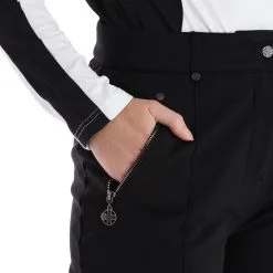 Dare 2b X Julien Macdonald, Regimented Pantalon De Ski En Softshell Femmes Noir -ColourWear Soldes dare 2b x julien macdonald regimented bc skibroek softshell dames 22dare2149v1 BI 06