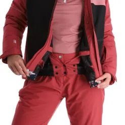 Dare2b, Conveyed Veste De Ski Femmes Earth Noir, Rose -ColourWear Soldes dare2b conveyed aa jas gevoerd dames earth roze zwart 22dare2153v4 BI 09