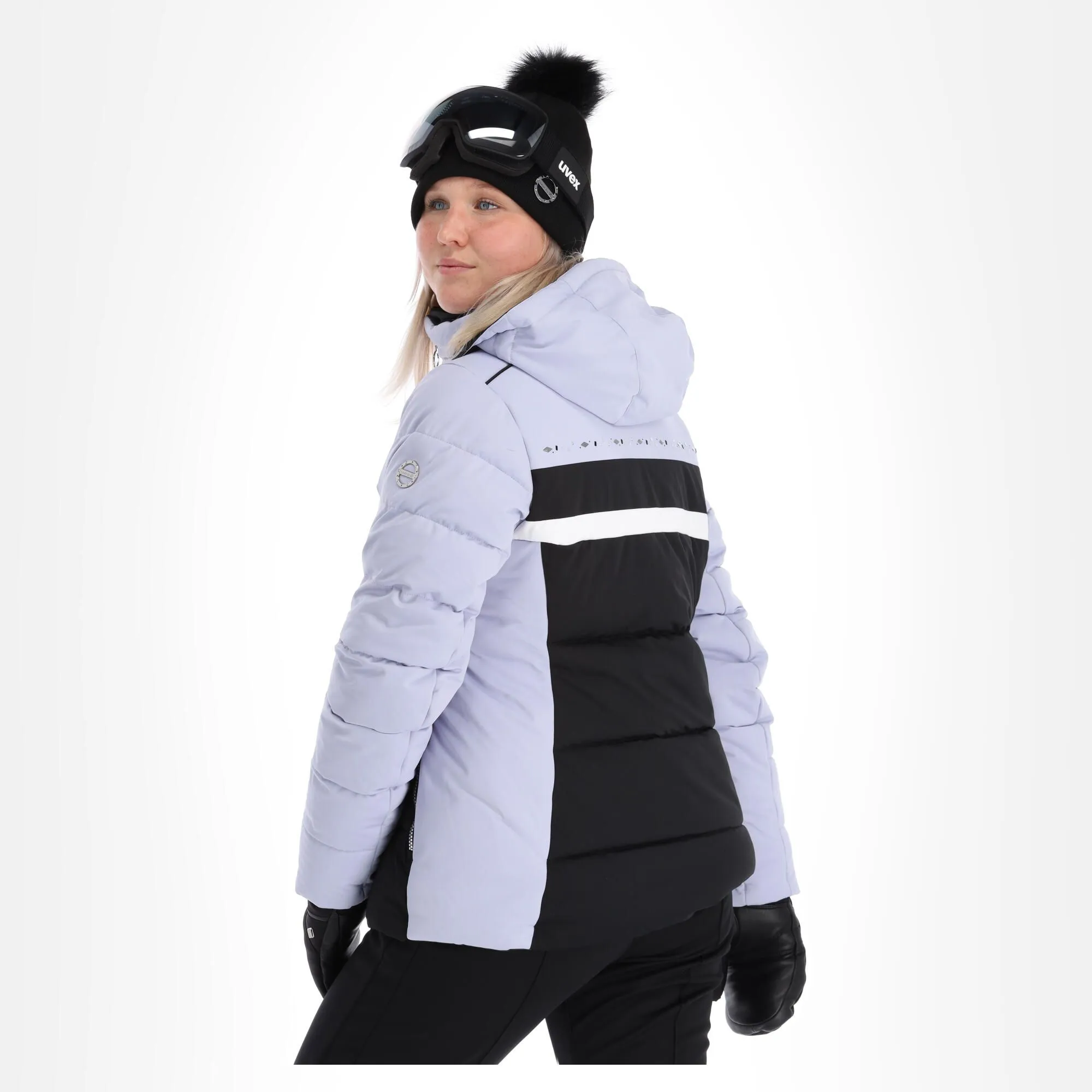 Dare2b, Crystallize Veste De Ski Femmes Cosmic Sky Gris, Noir 4 Dare2b, Crystallize Veste De Ski Femmes Cosmic Sky Gris, Noir – Image 2