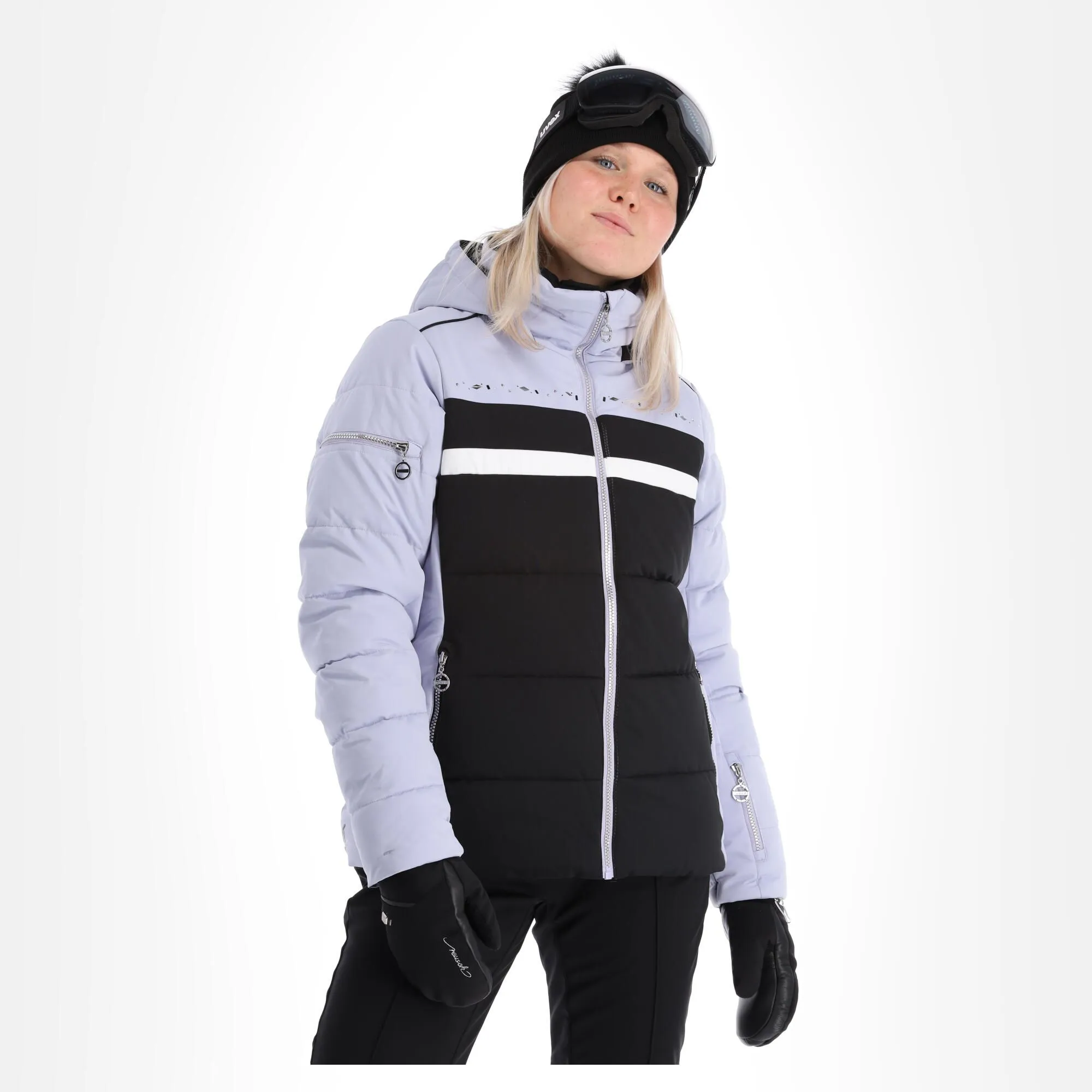 Dare2b, Crystallize Veste De Ski Femmes Cosmic Sky Gris, Noir 5 Dare2b, Crystallize Veste De Ski Femmes Cosmic Sky Gris, Noir – Image 3