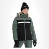 Dare2b, Crystallize Veste De Ski Femmes Duck Noir, Vert -ColourWear Soldes dare2b crystallize aa jas gevoerd dames duck groen zwart 22dare2160v3 BI 02