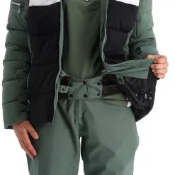 Dare2b, Crystallize Veste De Ski Femmes Duck Noir, Vert 17 Dare2b, Crystallize Veste De Ski Femmes Duck Noir, Vert -ColourWear Soldes dare2b crystallize aa jas gevoerd dames duck groen zwart 22dare2160v3 BI 09