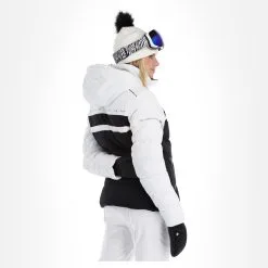 Dare2b, Crystallize Veste De Ski Femmes Blanc, Noir -ColourWear Soldes dare2b crystallize aa jas gevoerd dames wit zwart 22dare2160v1 BI 03