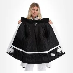 Dare2b, Crystallize Veste De Ski Femmes Blanc, Noir -ColourWear Soldes dare2b crystallize aa jas gevoerd dames wit zwart 22dare2160v1 BI 05