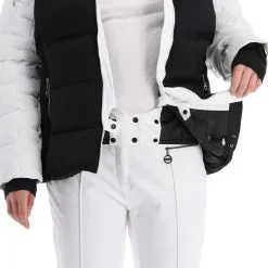 Dare2b, Crystallize Veste De Ski Femmes Blanc, Noir -ColourWear Soldes dare2b crystallize aa jas gevoerd dames wit zwart 22dare2160v1 BI 07