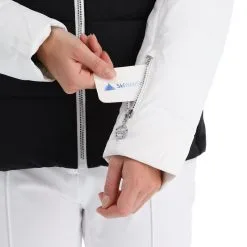 Dare2b, Crystallize Veste De Ski Femmes Blanc, Noir -ColourWear Soldes dare2b crystallize aa jas gevoerd dames wit zwart 22dare2160v1 BI 08