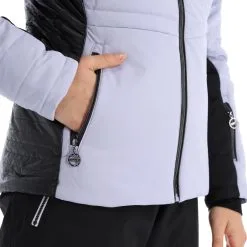 Dare2b, Dynamical Veste De Ski Femmes Cosmic Sky Gris, Noir -ColourWear Soldes dare2b dynamical aa jas gevoerd dames cosmic sky grijs zwart 22dare2158v3 BI 09