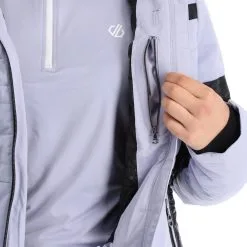 Dare2b, Dynamical Veste De Ski Femmes Cosmic Sky Gris, Noir -ColourWear Soldes dare2b dynamical aa jas gevoerd dames cosmic sky grijs zwart 22dare2158v3 BI 11