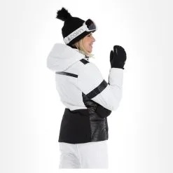 Dare2b, Dynamical Veste De Ski Femmes Blanc, Noir -ColourWear Soldes dare2b dynamical aa jas gevoerd dames wit zwart 22dare2158v1 BI 03