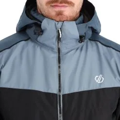 Dare2b, Embodied Veste De Ski Hommes Gris, Noir -ColourWear Soldes dare2b embodied aa jas gevoerd heren grijs zwart 22dare2128v3 BI 09