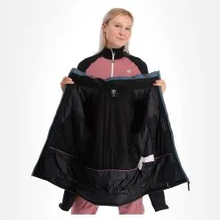 Dare2b, Enliven Veste De Ski Femmes Gris, Noir -ColourWear Soldes dare2b enliven aa jas gevoerd dames grijs zwart 22dare2154v4 BI 05