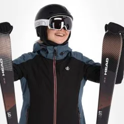 Dare2b, Enliven Veste De Ski Femmes Gris, Noir -ColourWear Soldes dare2b enliven aa jas gevoerd dames grijs zwart 22dare2154v4 BI 06