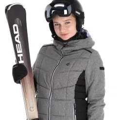 Dare2b, Expertise Veste De Ski Femmes Charcoal Gris -ColourWear Soldes dare2b expertise aa jas gevoerd dames charcoal grijs 22dare2156v2 BI 05