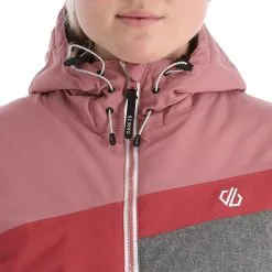 Dare2b, Ice Gleam III Veste De Ski Femmes Mesa Rose -ColourWear Soldes dare2b ice gleam iii aa jas gevoerd dames mesa roze 22dare2155v1 BI 07