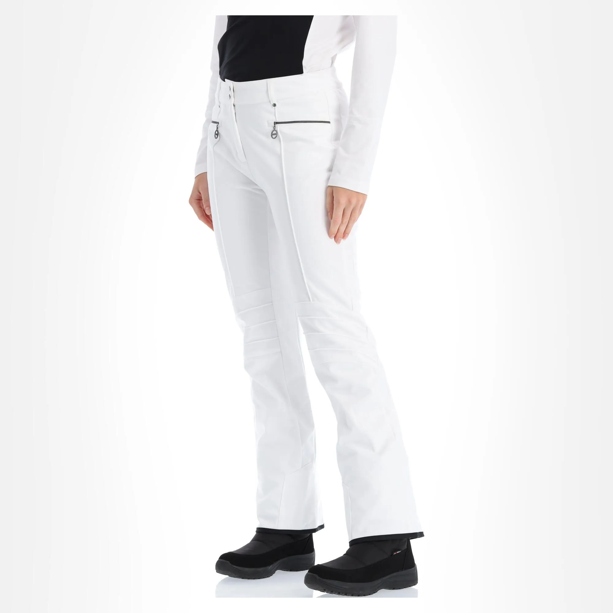 Dare2b, Inspired II Pantalon De Ski En Softshell Femmes Blanc 3 Dare2b, Inspired II Pantalon De Ski En Softshell Femmes Blanc