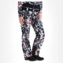 Dare2b, Liberty II Pantalon De Ski Femmes Abstract Floral Print Mesa Rose -ColourWear Soldes dare2b liberty ii ba skibroek gevoerd dames abstract floral print 22dare2166v2 BI 04
