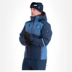 Dare2b, Pivotal II Veste De Ski Hommes Moonlight Denim Bleu -ColourWear Soldes dare2b pivotal ii aa jas gevoerd heren moonlight denim blauw 22dare2123v2 BI 04