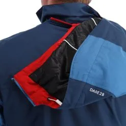 Dare2b, Pivotal II Veste De Ski Hommes Moonlight Denim Bleu -ColourWear Soldes dare2b pivotal ii aa jas gevoerd heren moonlight denim blauw 22dare2123v2 BI 09