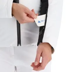 Dare2b, Prestige II Veste De Ski Femmes Monochrome Print Blanc, Noir -ColourWear Soldes dare2b prestige ii aa jas gevoerd dames monochrome print wit 22dare2157v1 BI 07