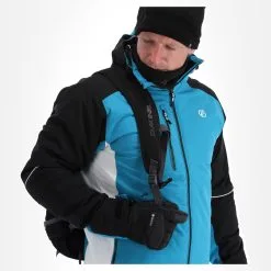 Dare2b, Remit Veste De Ski Hommes Fjord Bleu, Noir -ColourWear Soldes dare2b remit aa jas gevoerd heren fjord blauw zwart 22dare2127v2 BI 05