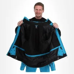 Dare2b, Remit Veste De Ski Hommes Fjord Bleu, Noir -ColourWear Soldes dare2b remit aa jas gevoerd heren fjord blauw zwart 22dare2127v2 BI 06