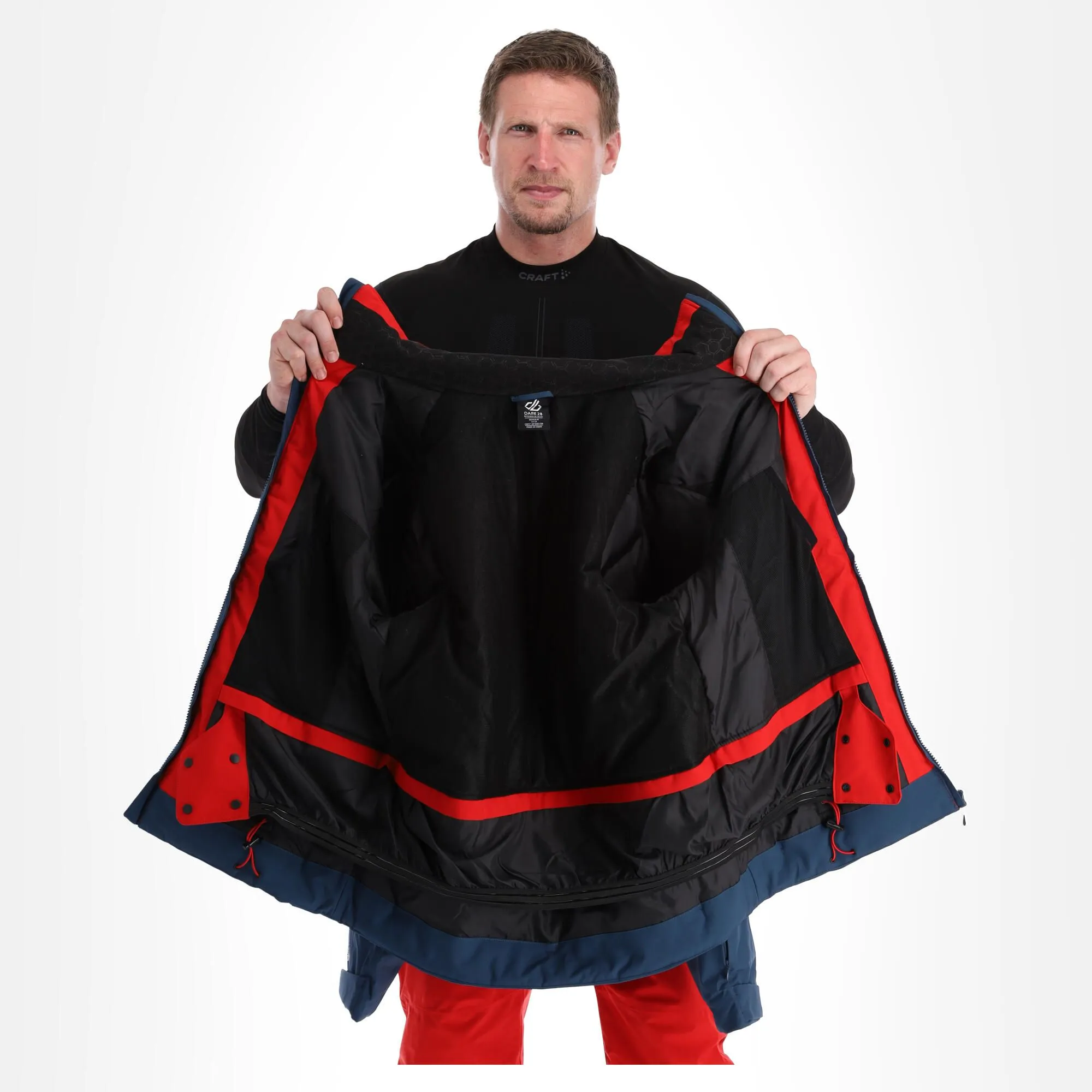 Dare2b, Remit Veste De Ski Hommes Moonlight Denim Bleu 6 Dare2b, Remit Veste De Ski Hommes Moonlight Denim Bleu – Image 4